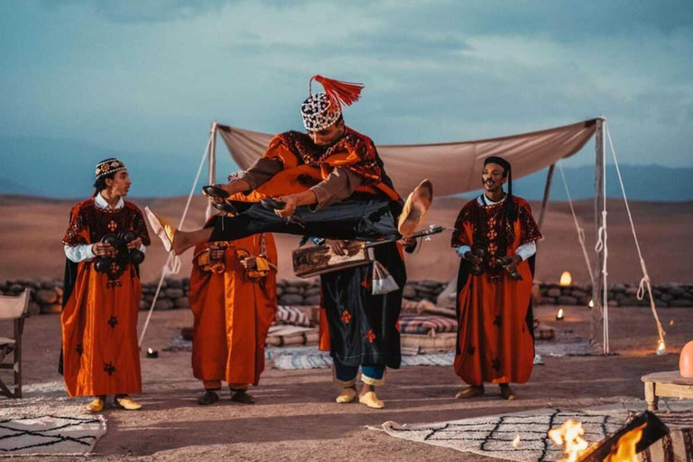 Marrakech: Agafay Desert Sunset, Camel Ride, and Dinner Show