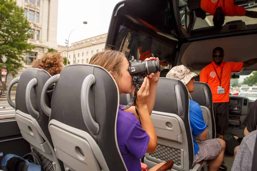 Washington, DC: Cabrio-Bustour mit Guide. Foto: GetYourGuide Washington, DC: Cabrio-Bustour mit Guide. Foto: GetYourGuide