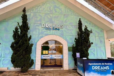 Foz do Iguaçu: Dreams Park Show Ice Bar Entry & Drinks