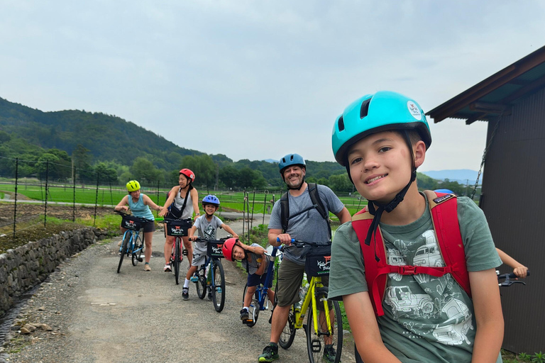 Arashiyama Bamboo Forest Family Bike Tour (Infant & Kids)