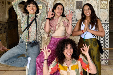 2-Day Jaipur Heritage Tour with Samode Palace & Village Private Jaipur & Samode Tour (Car + Guide + Samade Entry)