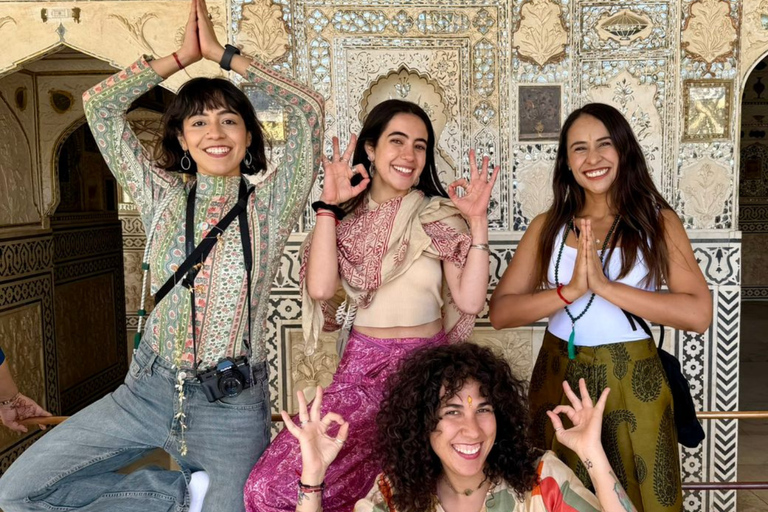 2-Day Jaipur Heritage Tour with Samode Palace & Village Private Jaipur & Samode Tour (Car + Guide + Samade Entry)