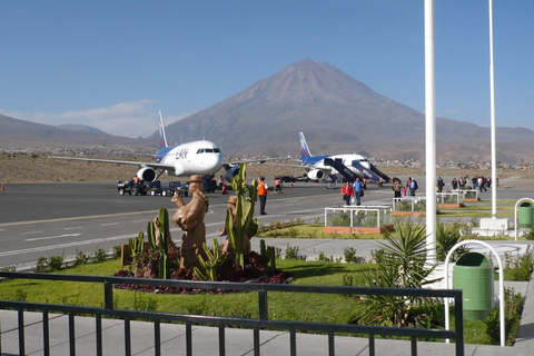 Serviço de busca no aeroporto: Arequipa