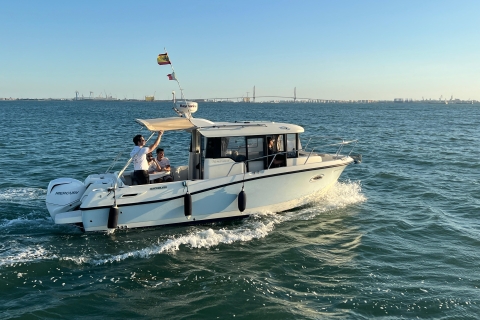 Zatoka Kadyksu: 3-godzinna wycieczka prywatną łodzią po Zatoce Kadyksu
