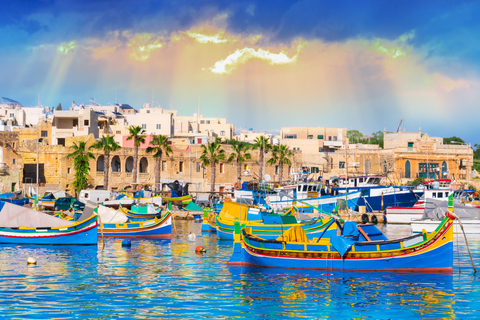 From Sliema: Round Malta Cruise with Lunch and Transfers Including Transportation