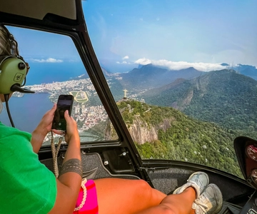 Rio de Janeiro: Hubschrauberrundflug zur Christusstatue