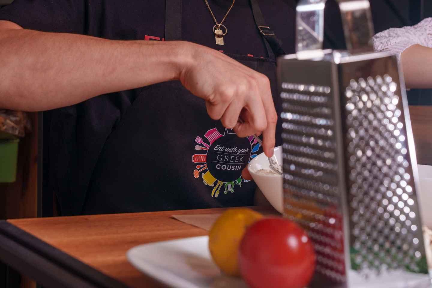 Atene: Corso di Cucina Souvlaki Pita Gyros Locale