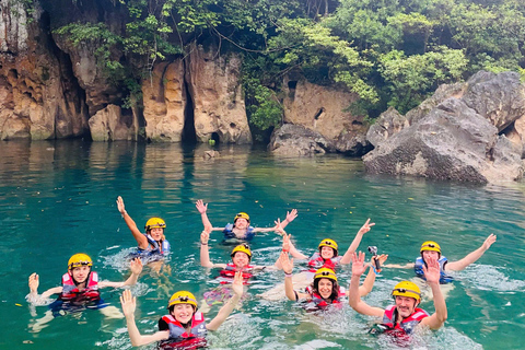 Phong Nha: Zipline Dark Cave & Paradise Cave Exploration Option 4: Full Adventure Experience - Drop-off in Hue