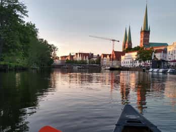 La vieille ville de Lübeck en canoë : découverte et tour de la ville en toute autonomie