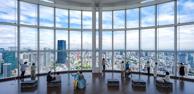 Tokyo: Roppongi Hills Sunset Observation Deck & Café & Photo