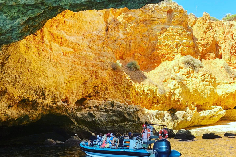 Algarve całodniowa wycieczka prywatna - rejs wycieczkowy łodzią w cenieAlgarve całodniowa wycieczka prywatna