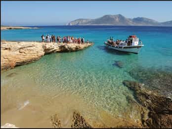 Au départ de Naxos : excursion d'une journée Iraklia-Koufonisi (petites Cyclades)