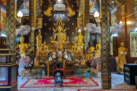 Pattaya : Excursion d&#039;une journée à Ayutthaya avec visite privée à bord d&#039;une longue queue