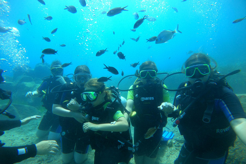 Santorini: Experiência de mergulho com cilindro na caldeira vulcânicaMergulho autônomo