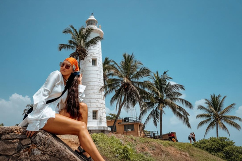From Colombo: Galle Fort & Jungle Beach Tour with Shopping