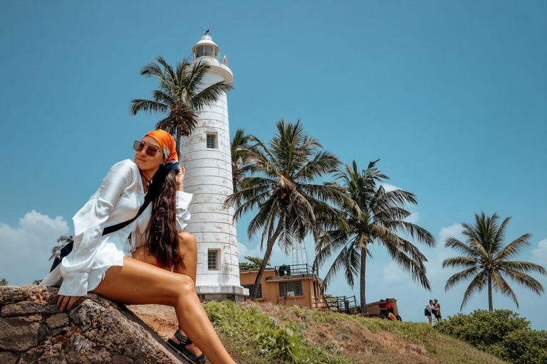 From Colombo: Galle Fort & Jungle Beach Tour with Shopping