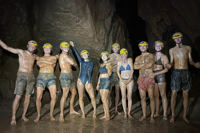 Phong Nha: Zipline Dark Cave & Paradise Cave Exploration Option 4: Full Adventure Experience - Drop-off in Hue