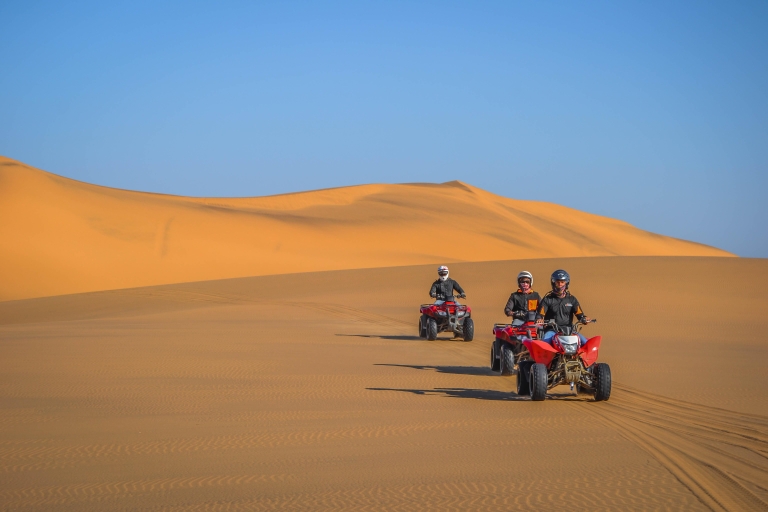 Vanuit Swakopmund: rit met quad in de woestijnCombitour quad & sandboarden van 3 uur