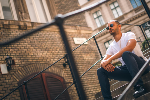Foto di strada nelle vie più belle di Budapest