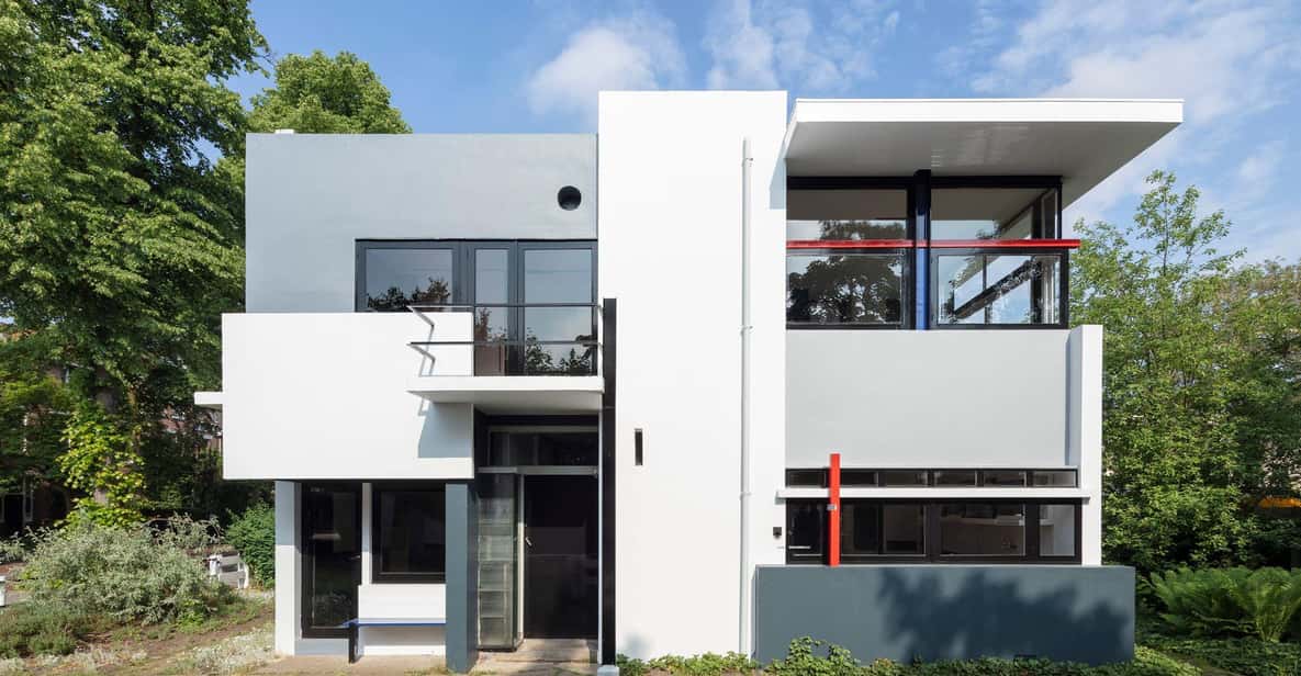 Impressie van Utrecht: Rietveld Schröderhuis UNESCO toegangsbewijs