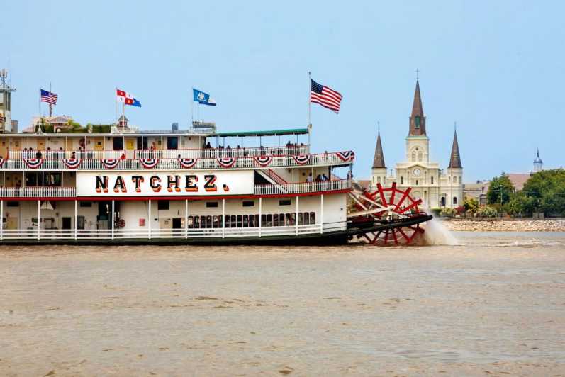 New Orleans: Crociera Jazz sul battello a vapore Natchez con opzione pranzo