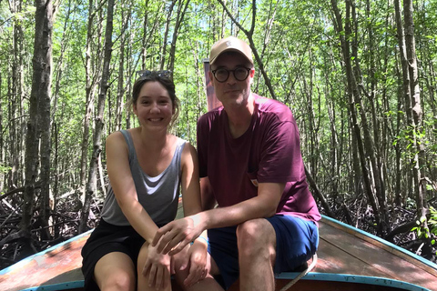 Krabi: Halvdagstur med mangrovebåt och Khao Khanap Nam-grottan