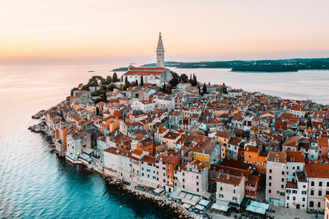 From Zagreb: Ancient Roman Arena & Rovinj Private Day Trip
