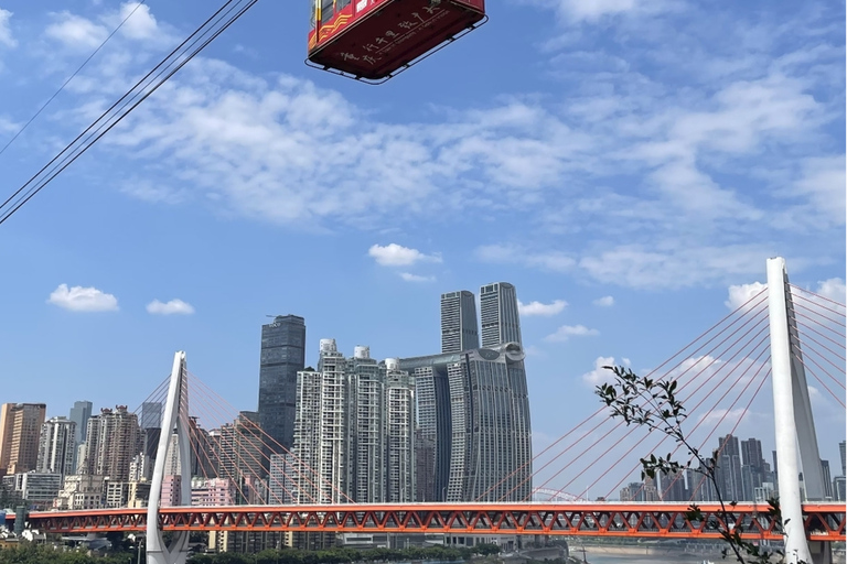 Zhangjiajie to Chongqing by bullet train city highlight tour