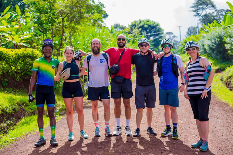 Excursión en bicicleta por los pueblos de Moshi