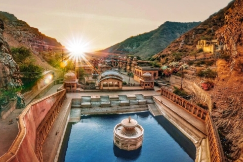 Visite de la ville de Jaipur, patrimoine local U N E S C O