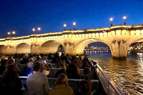 Paris: Evening Lights Cruise with Legendary Bateaux-Mouches