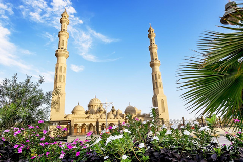 Hurghada: City Tour & Bazaar with Optional Sand Museum Visit Group Sightseeing and Shopping Tour