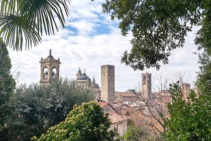 Bergamo: Führung durch die Oberstadt mit französischsprachigem Guide