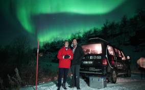 From Alta: Nighttime Northern Lights Spotting Tour
