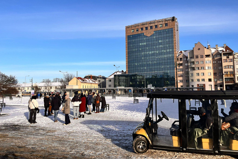Krakow: Guided City Tour by Golf Buggy with Hotel Pickup