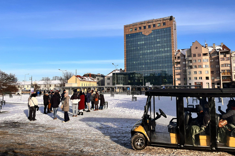 Krakow: Guided City Tour by Golf Buggy with Hotel Pickup