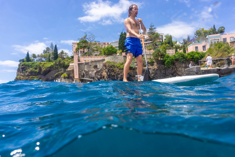 Funchal : location de SUP ou visite guidée avec plongée en apnéeLocation de SUP UNIQUEMENT avec plongée en apnée