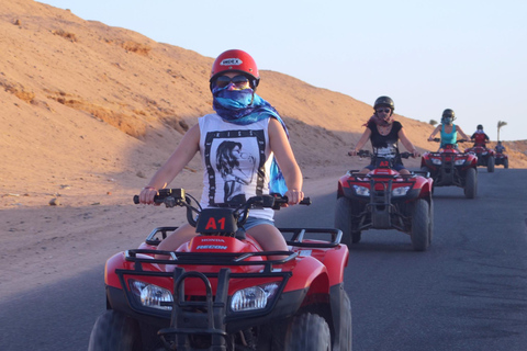 Hurghada : 4 jours d'excursion à cheval, chameau, spa, VTT, jeep et dauphins