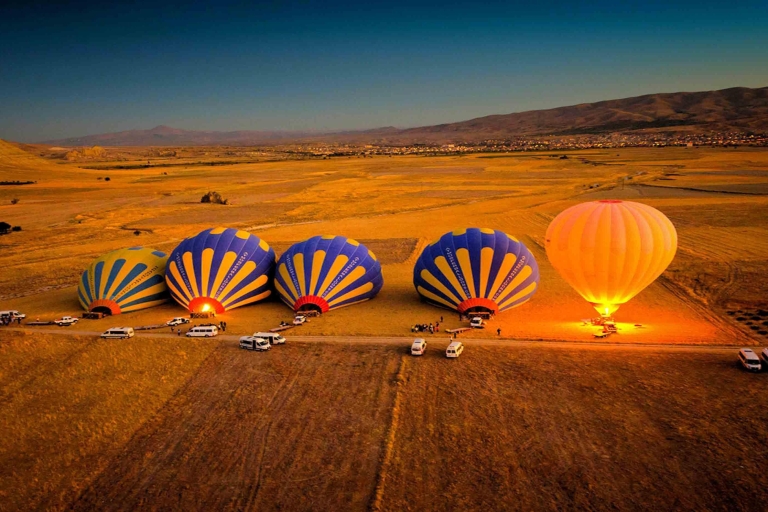 Luchtballonvaart in Cappadocië