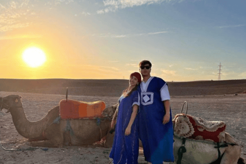 Marrakech: ATV & Kamel mit Sonnenuntergang & Dinner-ShowQuadbike- und Kamelritt und Dinner-Show