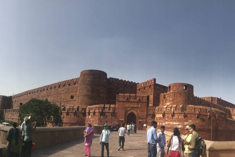 Visite guidée du Tajmahal et du Fort d'Agra sans file d'attente