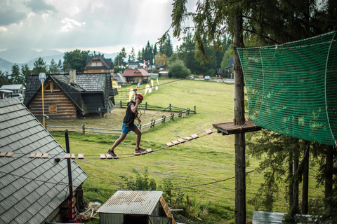 Zakopane: Rope Park on the top of Gubałówka