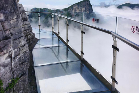 Zhangjiajie Glass Bridge, Mt Tianmen Shared/Private Day Tour Package B: Private Glass Bridge & Tianmen Mountain trip
