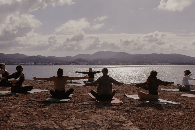 Ibiza Secret Sunset Cove Yoga & Cava Experience