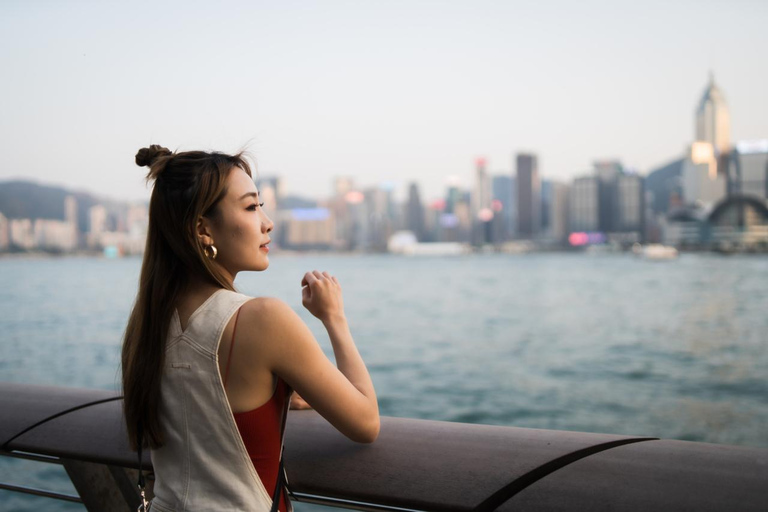 Hong Kong Skyline & Waterfront Private Photoshoot Standard: 20 photos | 30 mins