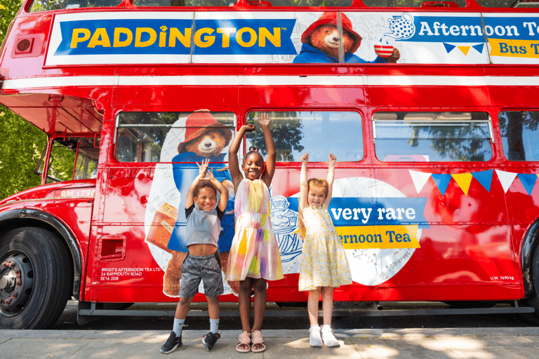 London: Paddington Bear Themed - Afternoon Tea Bus Tour Lower Deck Standard Bus 1