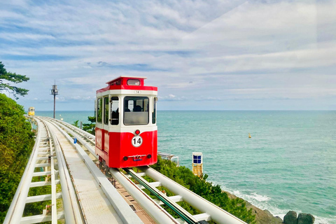 Busan: Sky Capsule+ Huinnyeoul+ Gamcheon+ Songdo+ NachtansichtU-Bahnhof Busan, Ausgang 2