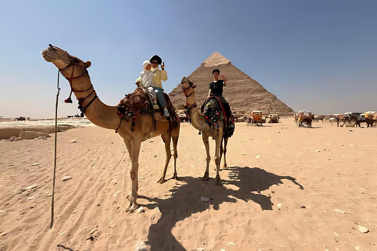 Hurghada to Cairo: Pyramids & Museum for First-Time Visitors Option 2 - The Grand Egyptian Museum (GEM) and Giza Pyramids