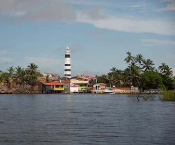Caburé - Passeio de barco no Rio Preguiças