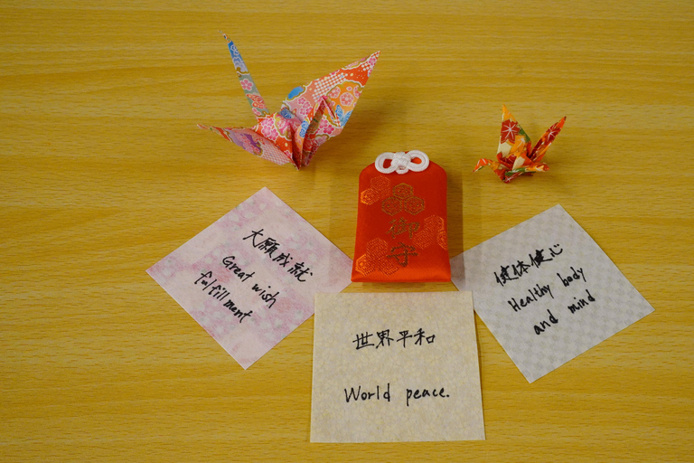 Hiroshima: Peace Ritual & Amulet at Survivor Shrine